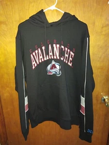 Colorado Avalanche NHL Starter Hoodie Black New With Tags Men's L - Picture 1 of 6