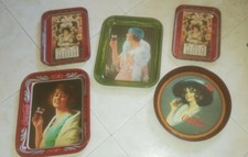 Vassoi in metallo Coca Cola (Anni 80 Vintage)