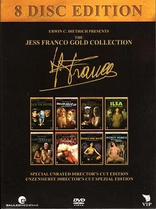 The Jess Franco Gold Collection Box , 8 Movies on 8 Discs , 100% Uncut Movies - Picture 1 of 2