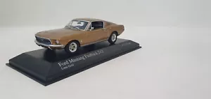 1/43 RARE FORD MUSTANG FASTBACK 2+2 1968 MINICHAMPS 400082022 GOLD METALLIC - Bild 1 von 9