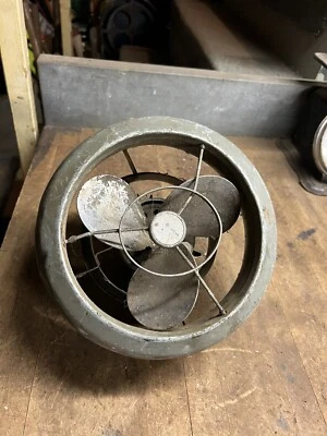 Antiguo O.A. de colección Ventilador eléctrico Sutton Vornado 61276 aspas de motor jaula piezas EE. UU. Foto 1 de 4