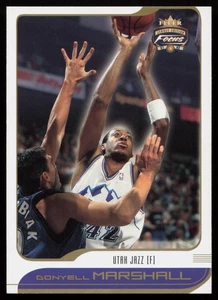 2001-02 Fleer Focus #36 DONYELL MARSHALL Utah Jazz - Bild 1 von 2