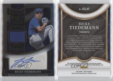 2023 Panini Select Select Swatches Signatures Ricky Tiedemann #SSS-RT Auto