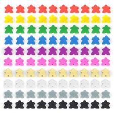  Assorted 1 Inch Multi-Color Pawns Pieces for Board Games,  Component, Tabletop Markers,Arts & Crafts (24 Pack) : Toys & Games