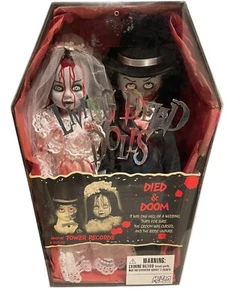Mezco Living Dead Dolls Died and Doom Tower Records Exclusive Doll Age 15 and Up - Picture 1 of 8