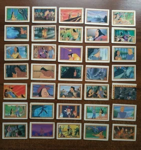Vintage stickers 78 pcs. Rare. CAROUSEL. Pocahontas - Picture 1 of 22
