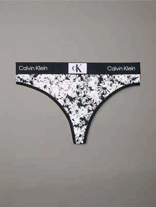 $$$Tanga brasileña Calvin Klein 1996 cintura alta para mujer (grande QF7221-060 - Imagen 1 de 5
