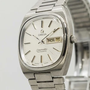 OH Serviced *NEAR MINT* Vintage OMEGA Seamaster Cal.1020 Automatic Silver Men TV - Picture 1 of 18