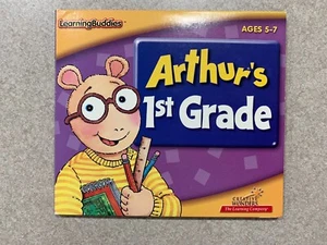 Arthur's 1st Grade Ages 5-7 CD ROM Learning Company Buddies 1999 Windows/Mac - Picture 1 of 4