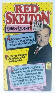RED SKELTON KING OF LAUGHTER VHS -Documentary of Red's Routines, Jokes & Ad-Libs - Picture 1 of 5