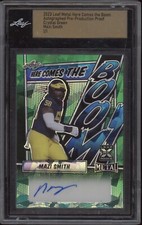 MAZI SMITH 2023 LEAF METAL THE BOOM CRYSTAL GREEN AUTO 1/1 PROOF