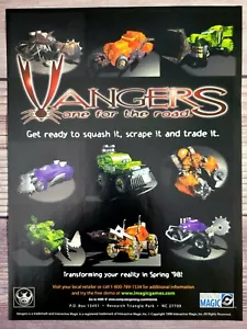 Vangers One For The Road PC Game 1998 Big Box Promo Pubblicità Stampa Arte Poster - Foto 1 di 3