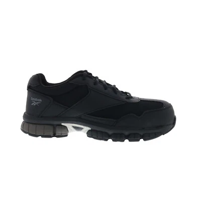 Reebok Work Ketia RB4895 Mens Black Wide Leather Athletic Work Shoes - Image 1 of 4
