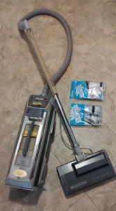 Vintage Electrolux Silverado 1505 Canister Vacuum + Power Nozzle w/ 4 New Bags - Picture 1 of 15
