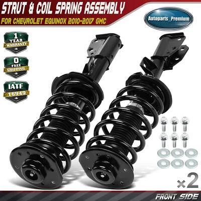 2x Conjunto completo de puntal delantero y resorte helicoidal para Chevrolet Equinox 10-17 GMC Foto 1 de 4