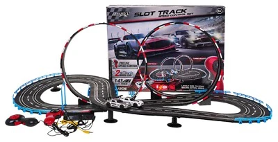 Kinderrennbahn Auto Rennbahn Set Rennstrecke Looping 2Joystick 2 AUTOS - Bild 1 von 4