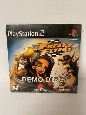 PlayStation 2 Freaky Flyers Demo Disc 2002 Midway SLUS-29061 PS2 NEW SEALED RARE - Image 1 of 2