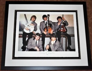 Presentación de The Rolling Stones 1964 LE #50/275 Giclee Litografía Impresión ENMARCADA - Imagen 1 de 3