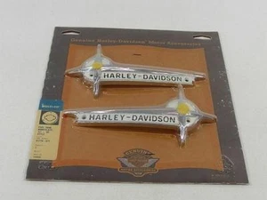 Original Harley Davidson Tank Log Typenschild - Bild 1 von 3