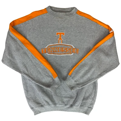 Suéter Tejido Waffle Universitario Puma Tennessee Gris Naranja Años 90 00 De Colección M Foto 1 de 4
