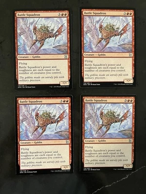 4x Battle Squadron x4 - Eternal Masters - MTG Magic - NM Playset - Image 1 of 2