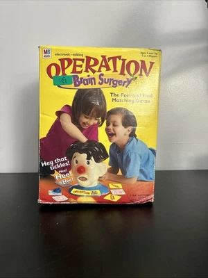 Vintage Operation Brain Surgery Game Electronic 2001 missing Chatter Box Piece - Image 1 of 2