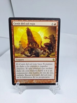 2011 Magic: the Gathering - Mirrodin Besieged, SPANISH, Red Sun's Zenith #74 ,LP - Image 1 of 4