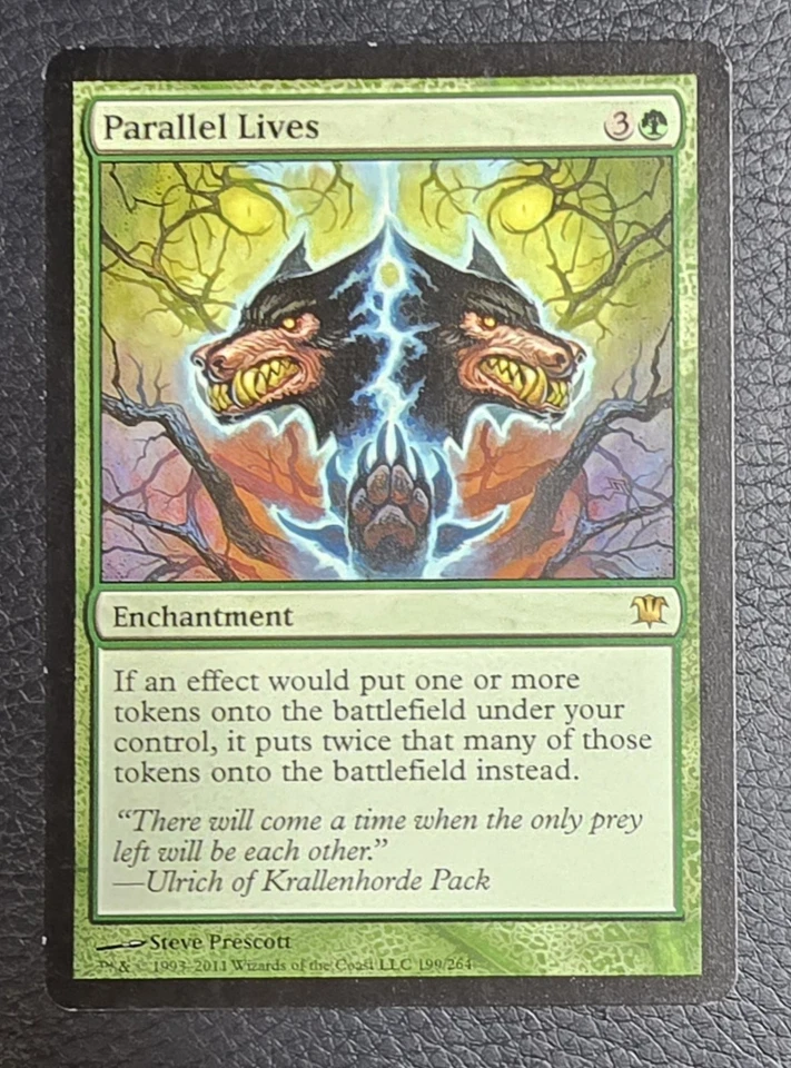 Parallel Lives Innistrad Regular LP MTG Magic Card - Image 1 of 2
