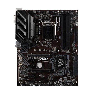 MIS MSI Z390-A PRO LGA 1151 DDR4 300 Series Intel Z390 SATA 6Gb/s ATX Motherboard