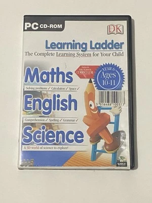 Learning Ladder Year 6 (Ages 10-11) (Windows 95) (2001) Maths, English & Science - Image 1 of 3