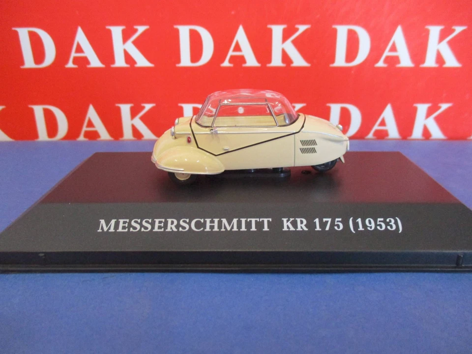 Die cast 1/43 Modellino Auto Messerschmitt KR 175 1953 - Immagine 1 di 4