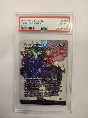Final Fantasy MTG PSA 10 FOIL Terra Branford Urza, Lord High Artificer Showcase  - Image 1 of 2