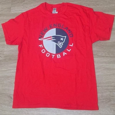 Camiseta de fútbol americano New England Patriots - Roja - Talla L - Totalmente nueva  Foto 1 de 3
