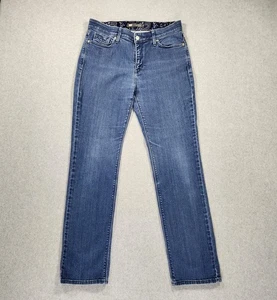 Levis 525 perfekte Taille gerades Bein Jeans Damen Größe 12M blau 31/31 Tasche - Bild 1 von 16