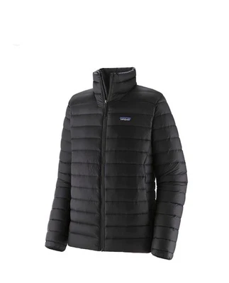 NEW Patagonia Down Sweater Jacket Men's Large - Black - Image 1 of 4