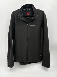 Rossignol Jacket Mens Medium Black Wind Softshell Full Zip Liner - Picture 1 of 7