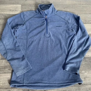 Maglione Ayacucho donna taglia L blu 1/4 zip pullover passeggio escursionismo - Foto 1 di 10