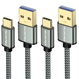 USB-IF Certified USB-C 3.1 Fast Charging Data Sync Charger Cable(3ft) Alumium - Picture 1 of 12