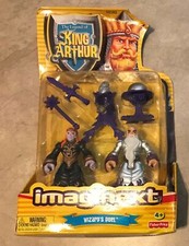 ImagiNext Legend of King Arthur Wizard's Duel Figure Set NEW factory sealed