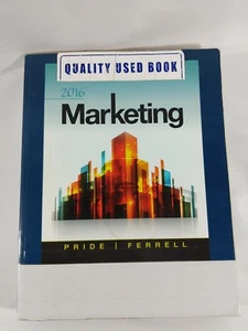Marketing 2016 by William M. Pride and O. C. Ferrell (2015, Paperback, 18th... - Picture 1 of 6