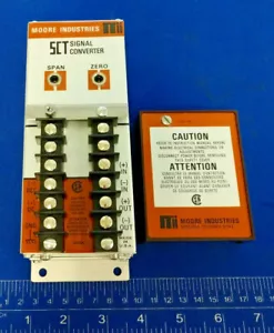 MOORE INDUSTRIES SCT/-15V-15V/4-20MA/24DC/-ATL SCT CONVERTITORE DI SEGNALE - Foto 1 di 6