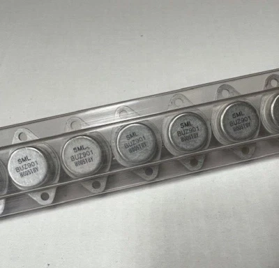 SEMELAB SML GENUINE BUZ901 Power MOSFET TO-3 HIGH END AUDIO TRANSISTOR - Image 1 of 4