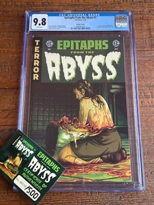 EC EPITAPHS FROM THE ABYSS #1 CGC 9.8 NAOMI FRANQUIZ COLOR VARIANT LTD 500 - Picture 1 of 2