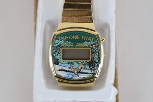 Orologio da polso vintage anni 90 streetwear natura cervo buck caccia quello che è andato via - Foto 1 di 7