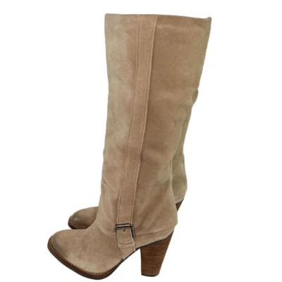 Botas hasta la rodilla de gamuza tostada natural Matisse "Stetson" $219 talla 8 1/2 M Foto 1 de 4