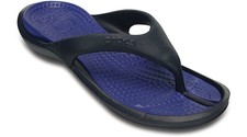 Crocs Athens Flip Flop Navy Cerulean Blue 6 US Men 8 US Women Relaxed Fit