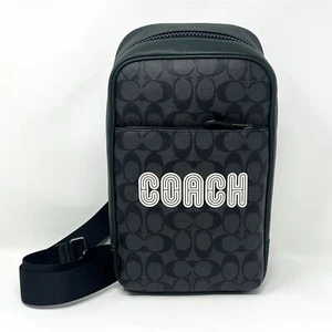 Coach Westway Pack In Colorblock Signature Canvas With Coach Patch CE522 - Picture 1 of 10