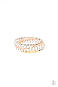 Pulsera Paparazzi Adventure Is Calling marrón nueva con etiquetas - Imagen 1 de 2