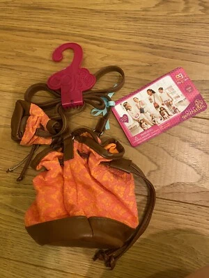 Bolso Our Generation Me and You Edades 3+ Naranja y Rosa Nuevo con Etiquetas Foto 1 de 2