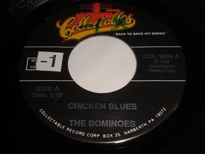 The Dominoes - Chicken Blues / Do Something For Me 45 - R&B - Picture 1 of 1